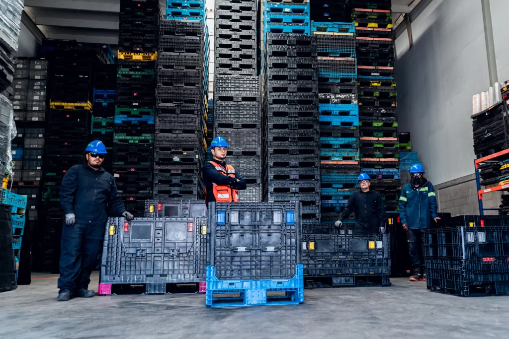 contenedores de plástico colapsables en Querétaro