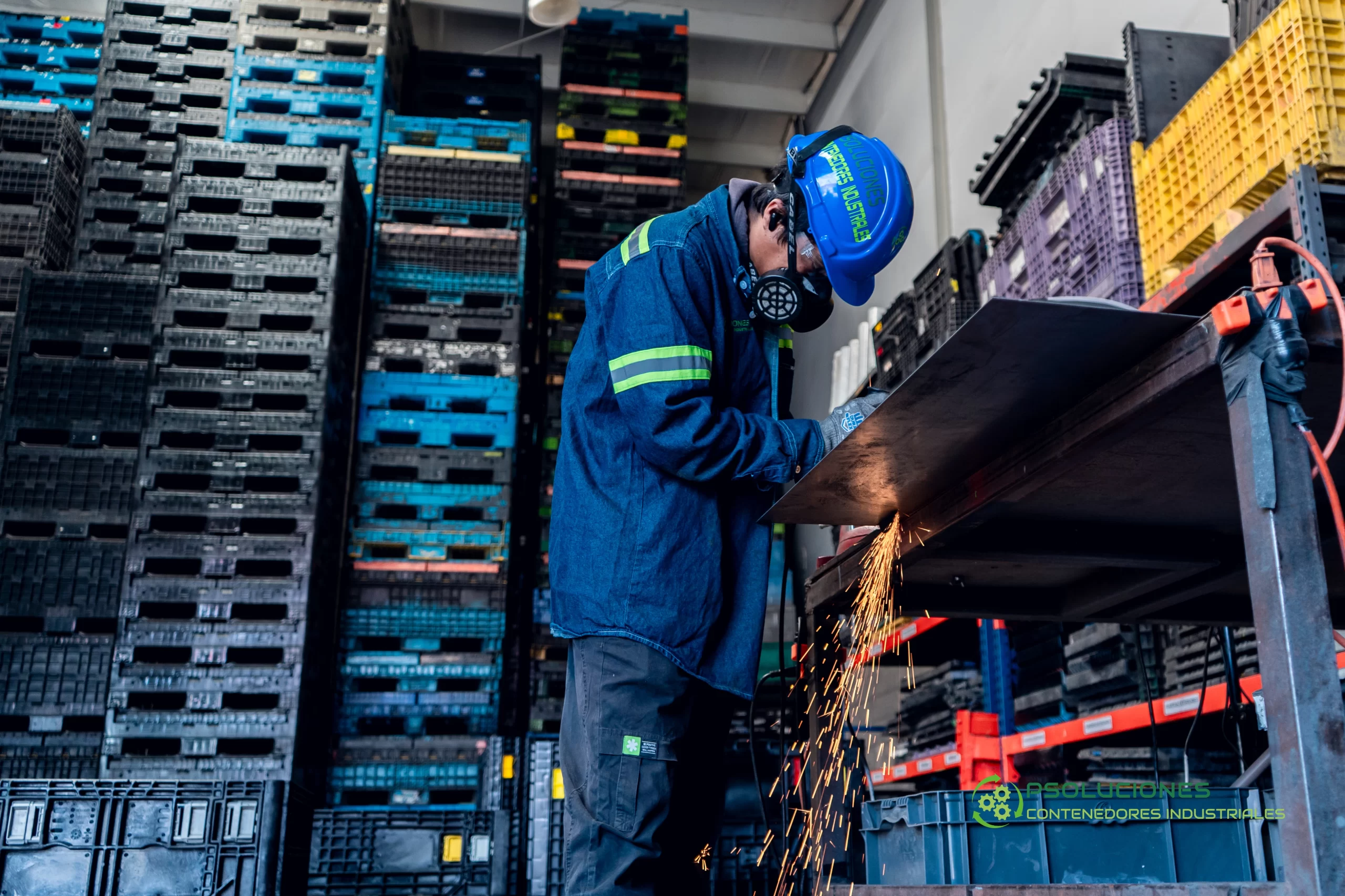 servicio de reparación de contenedores ropak