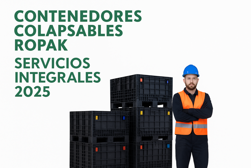 Servicio de contenedores colapsables ropak