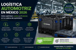 logistica automotriz y contenedores ropak